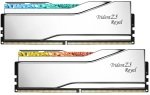 G.Skill Trident Z5 Royal 64GB DDR5 6400MHz RAM Desktop Memory for Gaming - Silver