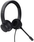 Trust Ayda Environmental Noise Cancelling Wired USB-A Headsets - Black