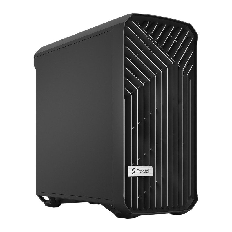 EXDISPLAY Fractal Design Torrent Compact Solid Gaming Computer Case Black