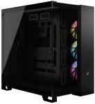 EXDISPLAY CORSAIR iCUE LINK 6500X RGB Mid Tower E-ATX Gaming PC Case - Black