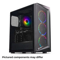 AlphaSync Specter NX PreBuilt Gaming PC - AMD Ryzen 5 5600, RTX 5060 8GB, Win 11 Home