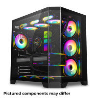 AlphaSync Aura Prebuilt Gaming PC -  Intel Core i5 14600KF, RTX 5060