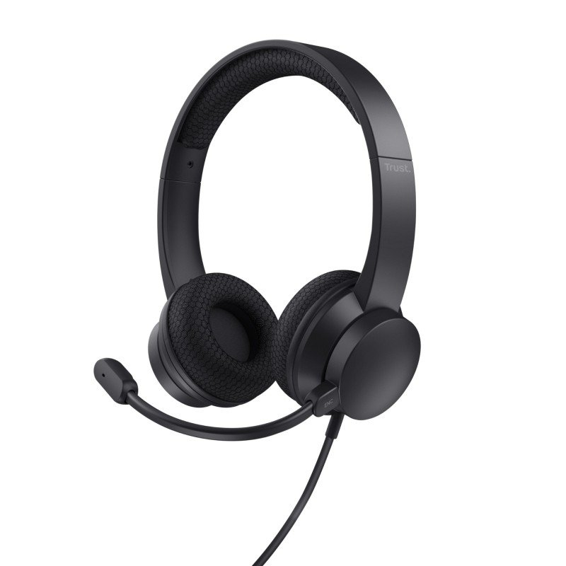 Trust HS-260 Wired Headset - Black