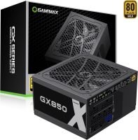 GameMax GX-850W Pro Modular 80 Plus Gold ATX3.0 PCIe 5.0 White Power Supply With 135mm FDB Fan