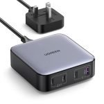 UGREEN USB C Charger Nexode 100W GaN 4 Ports Laptop Charger Plug Compatible with Macbook Pro/Air, HP