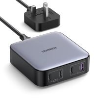 UGREEN USB C Charger Nexode 100W GaN 4 Ports Laptop Charger Plug Compatible with Macbook Pro/Air, HP