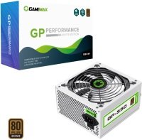 GameMax GP550 White 550W 80 Plus Bronze Wired Power Supply