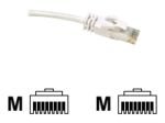 C2G, Cat6 550MHz Snagless Patch Cable White, 15m