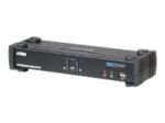 Aten 2 Port Dual-link Dvi / Usb 2.0 Kvmp Switch With Audio Support (2 Kvm Cables Included)