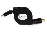 StarTech.com 4 ft Retractable High Speed HDMI Cable with Ethernet - HDMI to HDMI