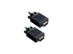 V7 VGA Extension Cable 3 HDDB15 (m/f) black 3m