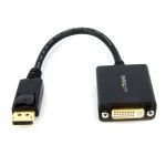 StarTech.com DisplayPort to DVI-D Adapter with Latches - 1080p - DP to DVI-D Converter