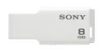 Sony 8GB Micro Vault Style USB Flash Drive - White