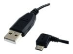 StarTech.com Micro USB Cable A to Left Angle Micro B