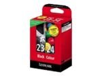*Lexmark Combo Pack #23 + #24 - Print cartridge - 1 x black, colour (cyan, magenta, yellow) - LRP