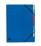 Exacompta 7 Part Organiser Blue