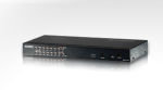 Aten KVM switch PS/2 CAT5 16 port(s) rack-mountable