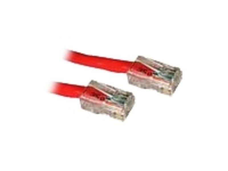 CablesToGo, ASSEMBLED RED CAT5E PVC UTP PATCH C, 0.5m  Ebuyer