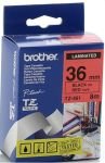Brother TZe 461 Laminated tape- Black on Red