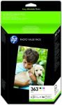 HP 363 Multi-pack Original Ink Cartridge - Standard Yield - Q7966EE