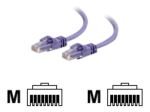 *C2G, Cat6 550MHz Snagless Patch Cable Purple, .5m