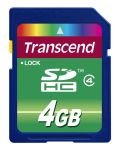 Transcend 4GB Secure Digital High Capacity Card