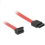 C2G, 7-pin 180° to 90° Serial ATA Device Cable, 0.5m