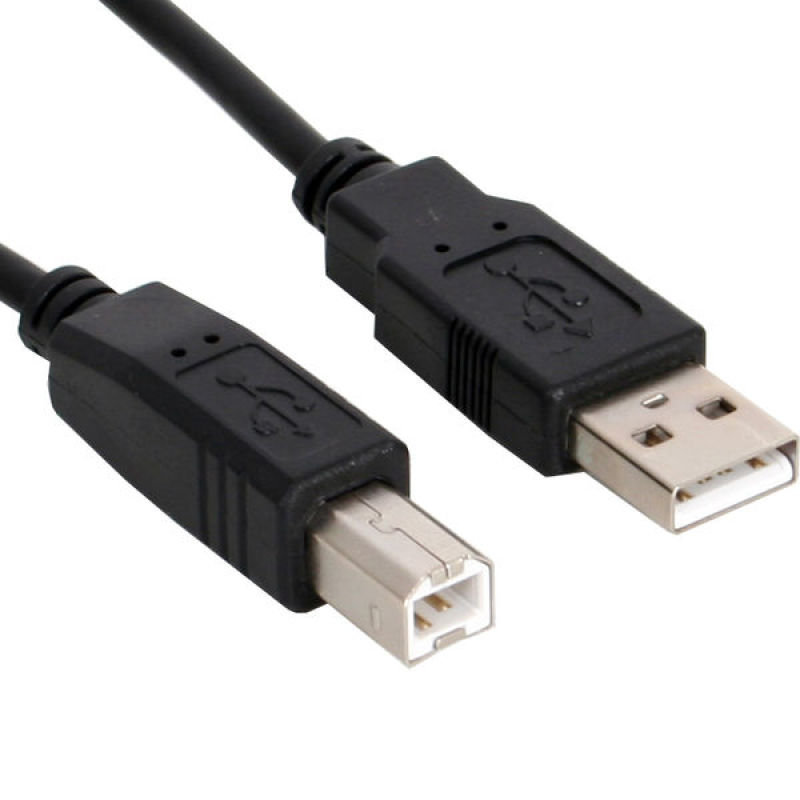 Xenta USB 2.0 A to B M/M (Black) 2m