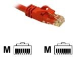 C2G, Cat6 550MHz Snagless Patch Cable Red, 0.5m
