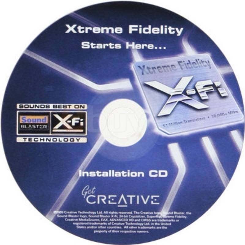 Creative SoundBlaster X-Fi Xtreme Music OEM Soundcard