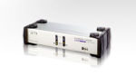 Aten 2 Port Usb Dual View Kvmp Switch + Audio (4xcables Inc)