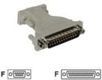 C2G, DB9F to DB25F Serial Adapter