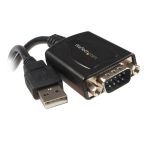 StarTech.com 1 Port Professional USB to Serial Adapter Cable with COM Retention - USB to DB9 - USB to Serial Port