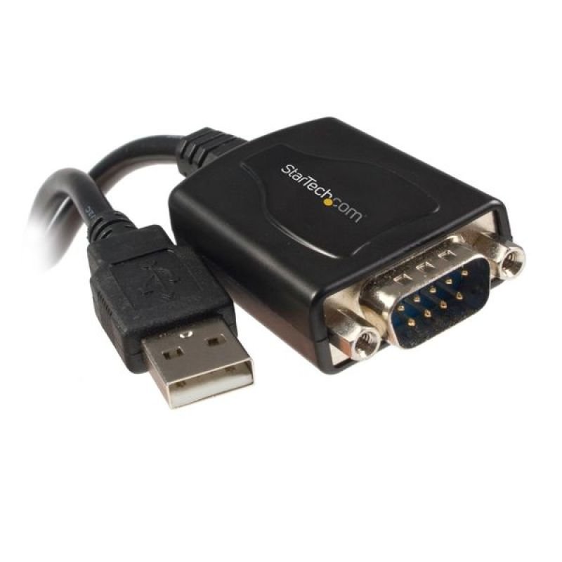 StarTech.com 1 Port Professional USB to Serial Adapter Cable with COM ...