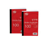 Pukka Pads Pre-Printed Invoice Duplicate Book - 5 Pk
