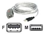 StarTech.com 16 ft USB 2.0 Active Extension Cable - M/F