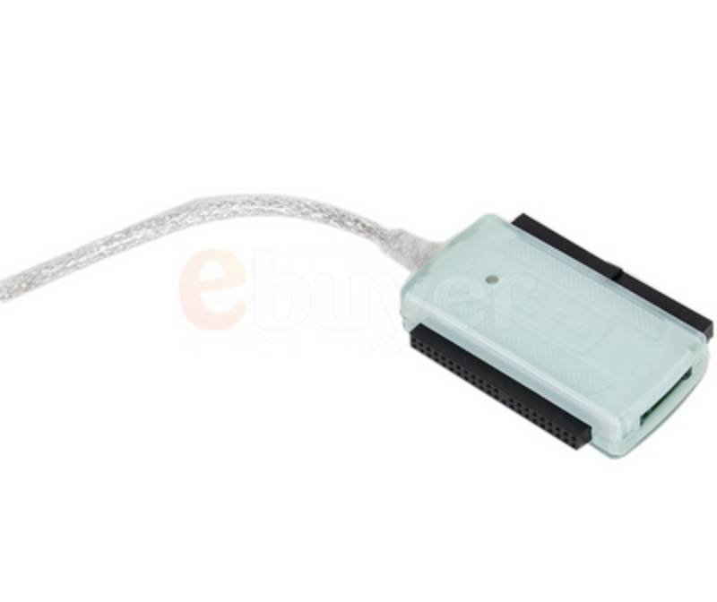 Plexus USB to IDE & SATA Adapter With Power Adapter (Supports 2.5" / 3.5" IDE & Serial ATA Hard Disk)