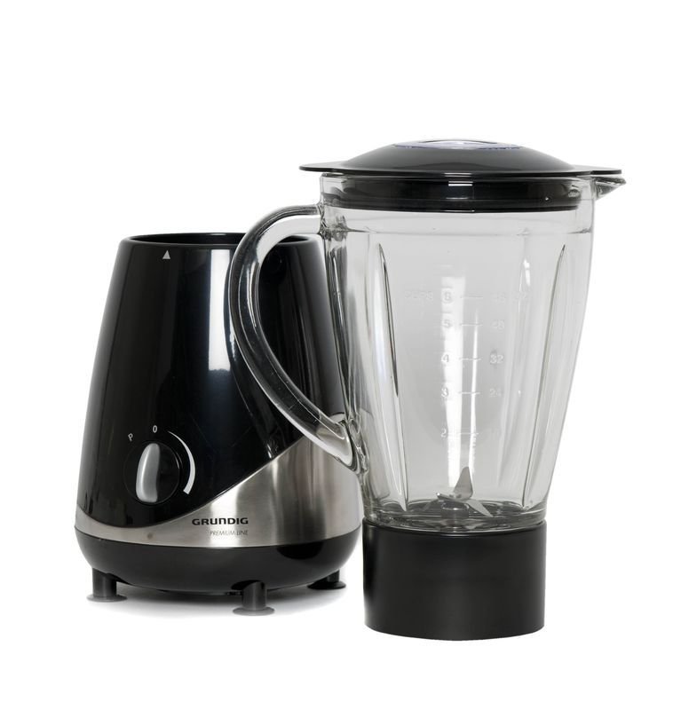 Grundig SM5040 1.5L Blender with Ice Crush and Durable Glass Jug Black