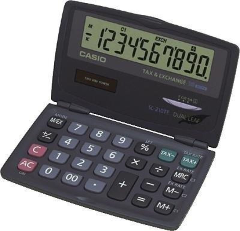 Casio SL-210TE Pocket Calculator - Ebuyer