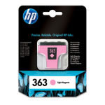 HP 363 Light Magenta Original Ink Cartridge - Standard Yield 230 Photos - C8775EE
