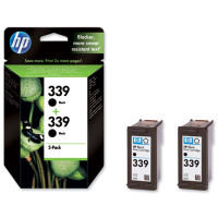 HP 339 Black Dual Pack Ink Cartridge - C9504EE