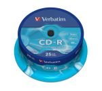 Verbatim 52x CD-R Discs - 25 Pack Spindle