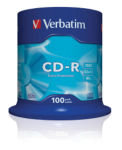 Verbatim 52x CD-R Discs - 100 Pack Spindle