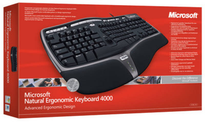 Клавиатура microsoft natural ergonomic keyboard 4000 не работают кнопки