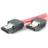 StarTech.com Latching SATA Cable 0.2m Red