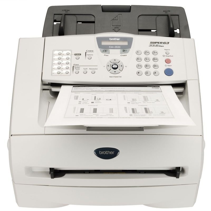 Brother fax 2920r как сканер