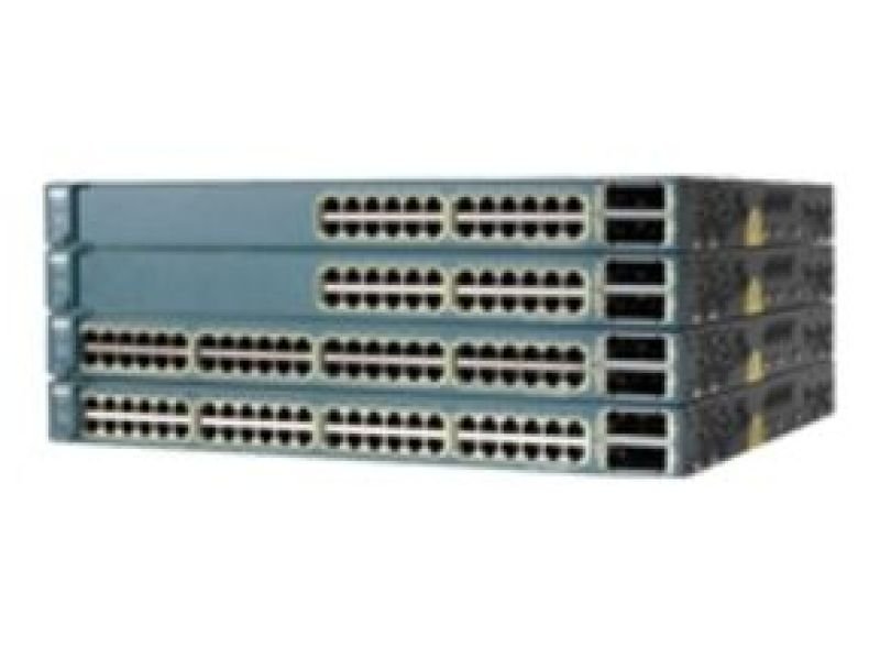 Cisco Catalyst 3560e 24 10/100/1000 - Poe+2x10ge(x2) 750w Ipb S/w En