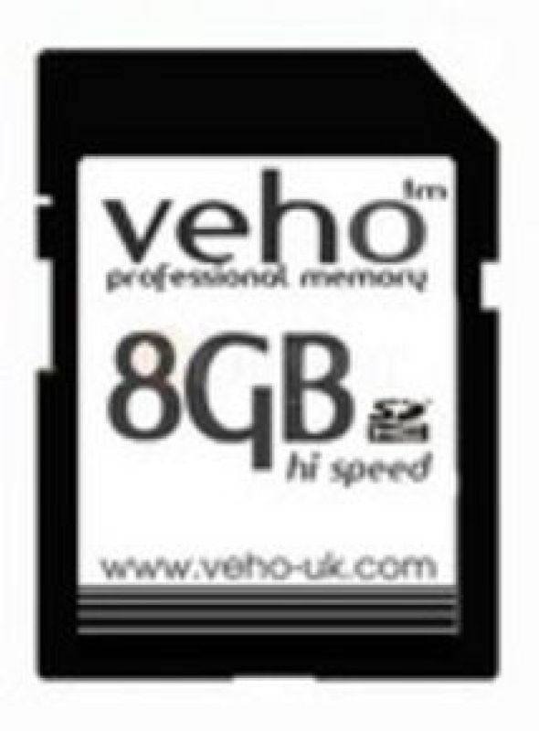 Veho 8GB Class 6 150x Hi Speed Secure Digital Card