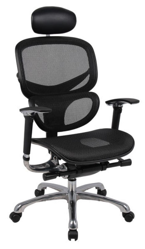 Hh Solutions Ergonomics4work Wave Full Mesh Chair – Black | Quinte