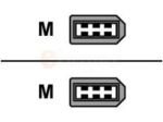 Startech IEEE 1394 Firewire 6Pin / 6Pin Cable 1.8m